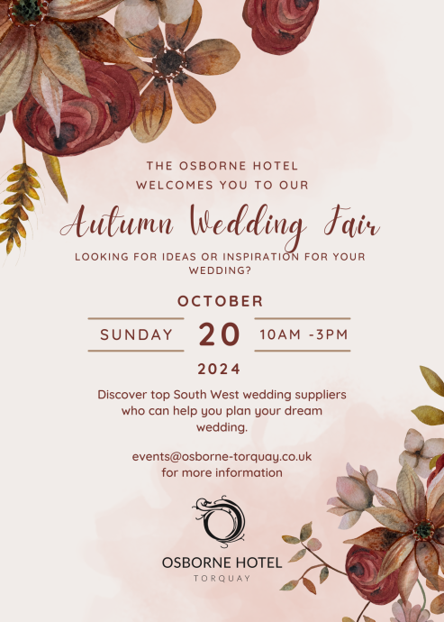 Wedding fair poster